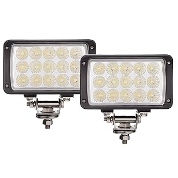 2個セット 650-45w 角型 広角60度 新品★LED作業灯 ノイズレス対応 Amazon.co.jp: トラクター作業灯 角形45W 6000K 補助灯 広角
